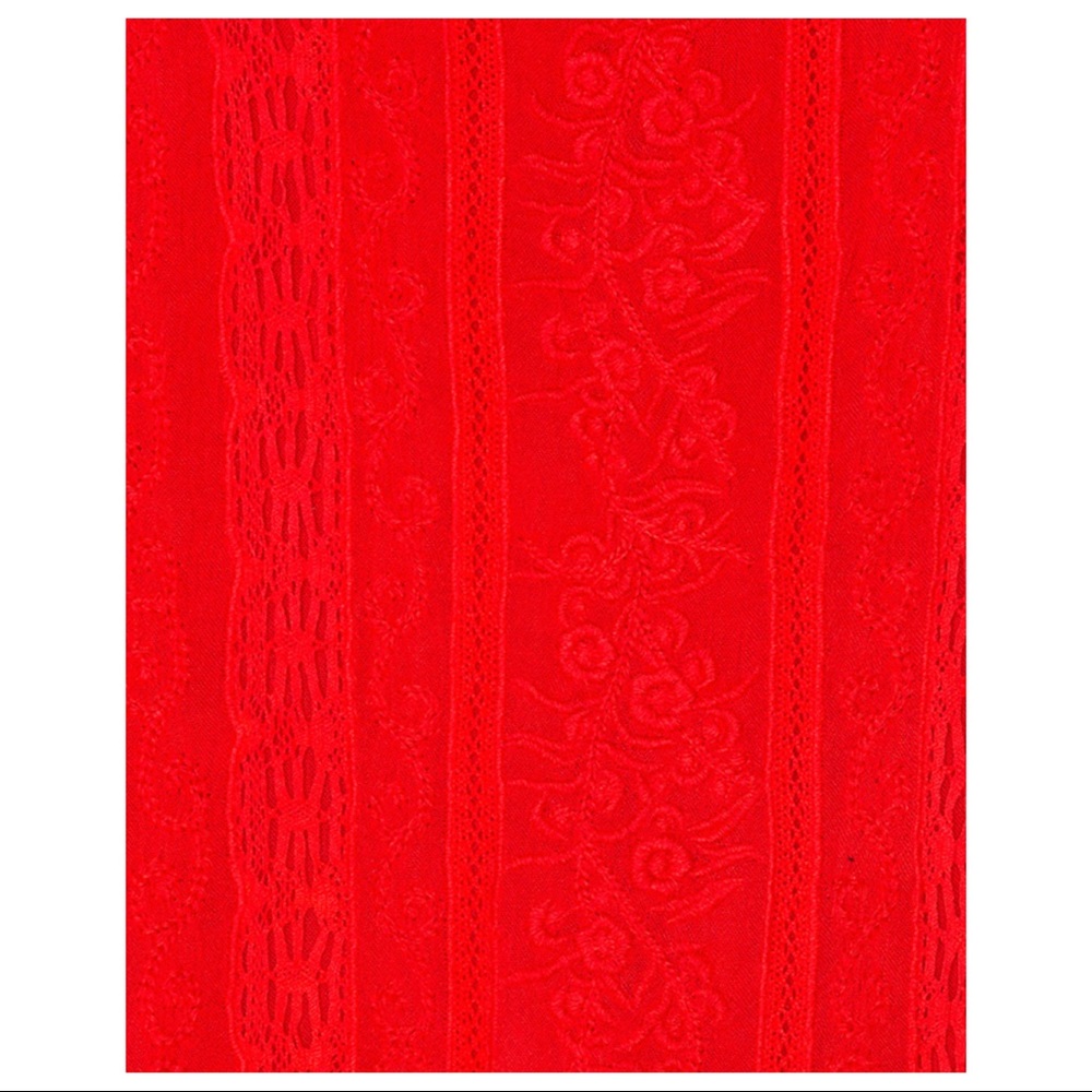 ALICE +OLIVIA EMBROIDERED MINI DRESS - Picture 6 of 7